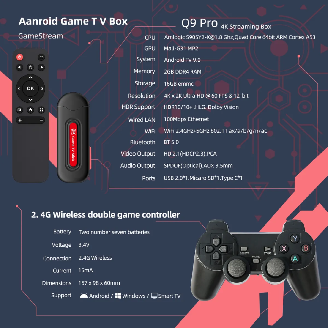 Game stick Q9 Pro - Image 3